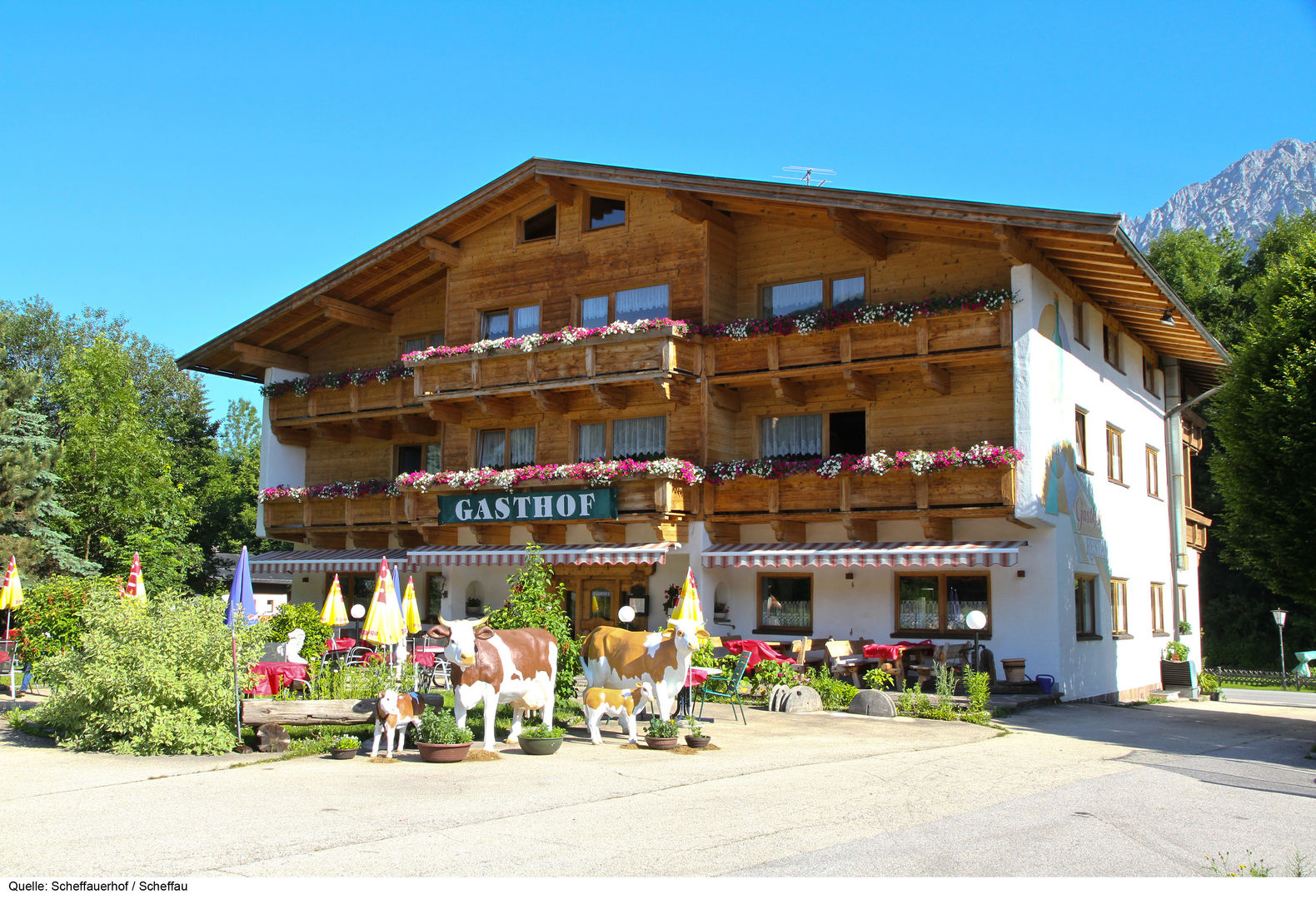Appartementanlage Scheffauer Hof & Gasthaus