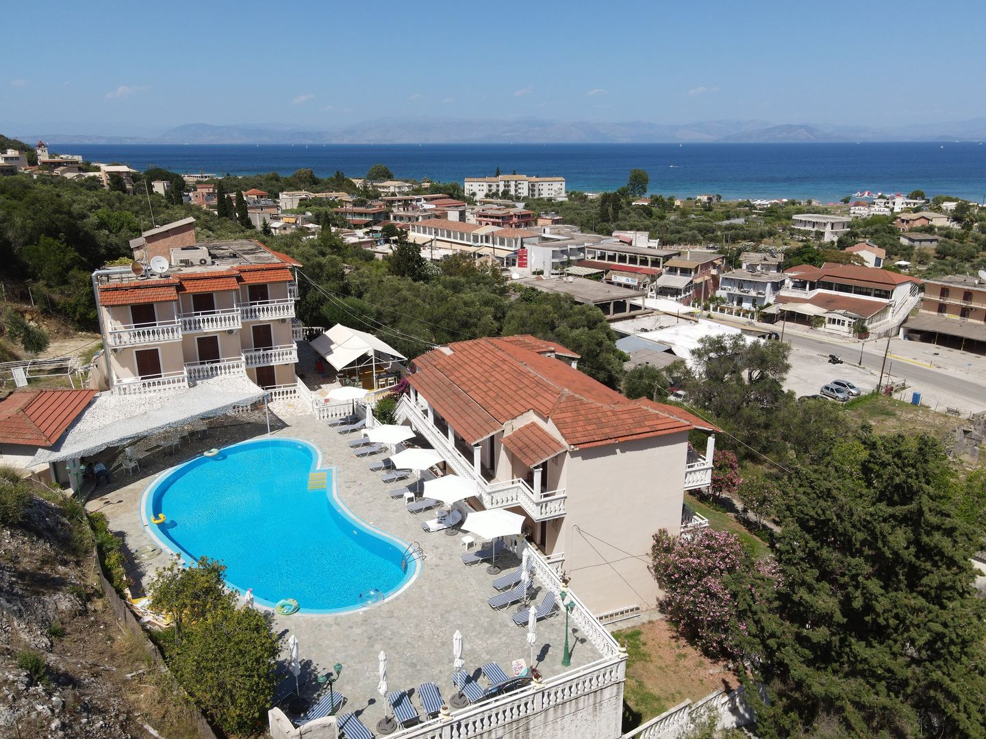 Corfu Panorama by Estia