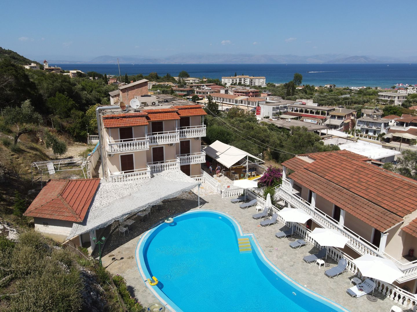 Corfu Panorama by Estia